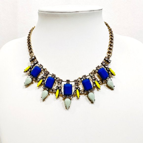 LOFT Statement Necklace 15.5" Plus a 2.25" Extender Chain - Picture 1 of 8